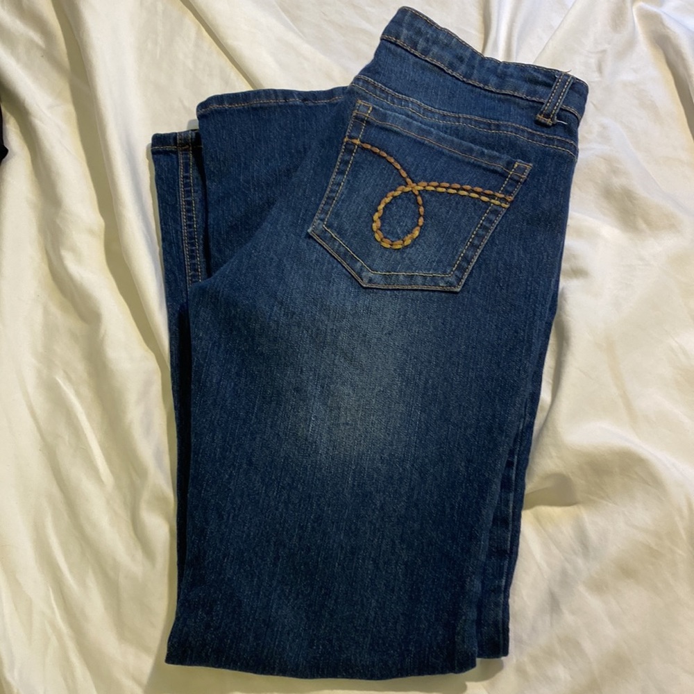 Rue21 woman’s slim boot jean size 9/10S like new